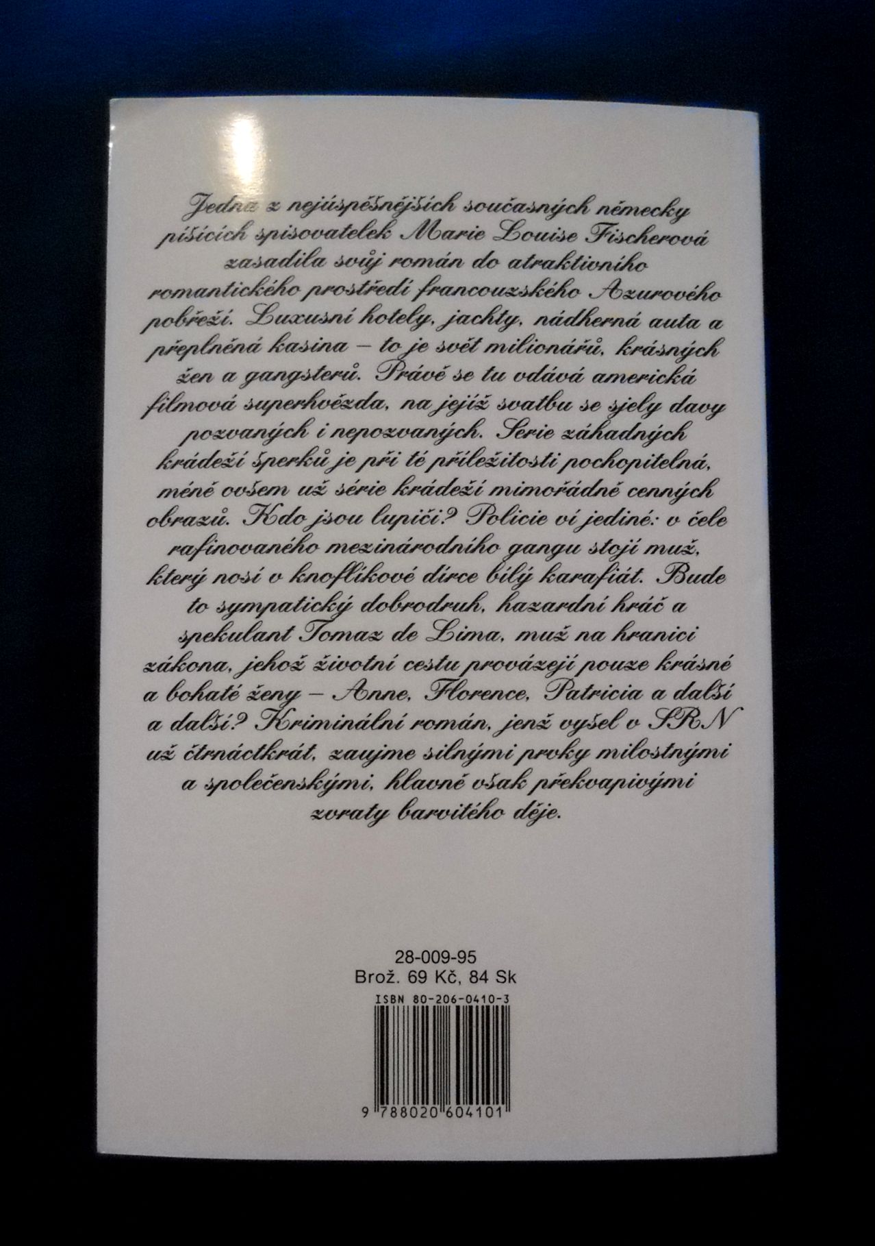Marie Louise Fischerová - Muž s bílým karafiátem - 1995