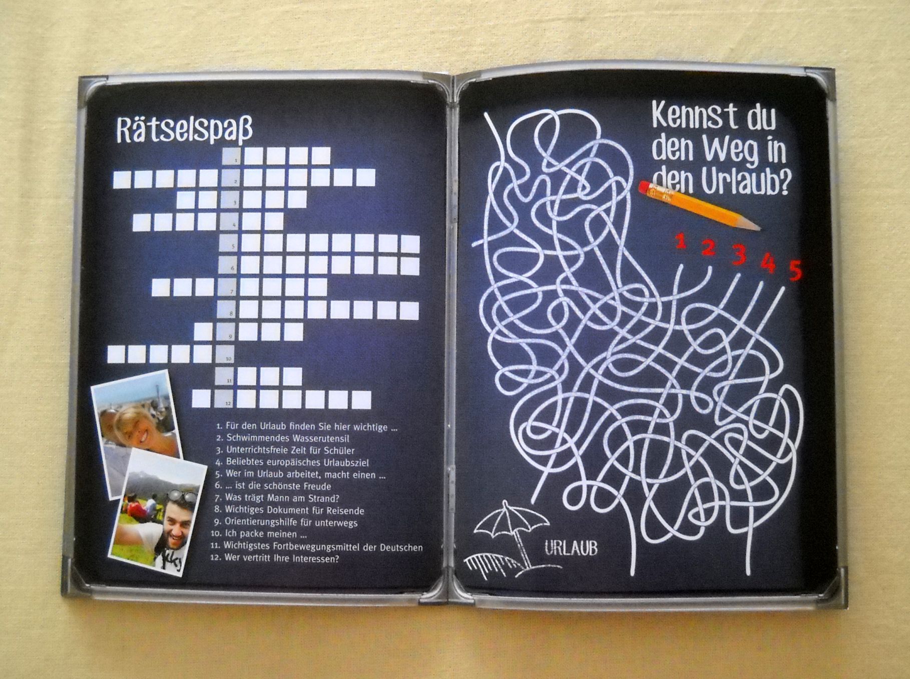 Reklamní brožura Urlaub - IG Metal - 2014