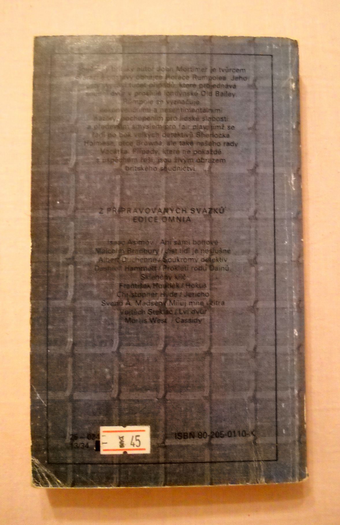 John Mortimer - Příběhy obhájce Rumpolea - Svoboda 1990