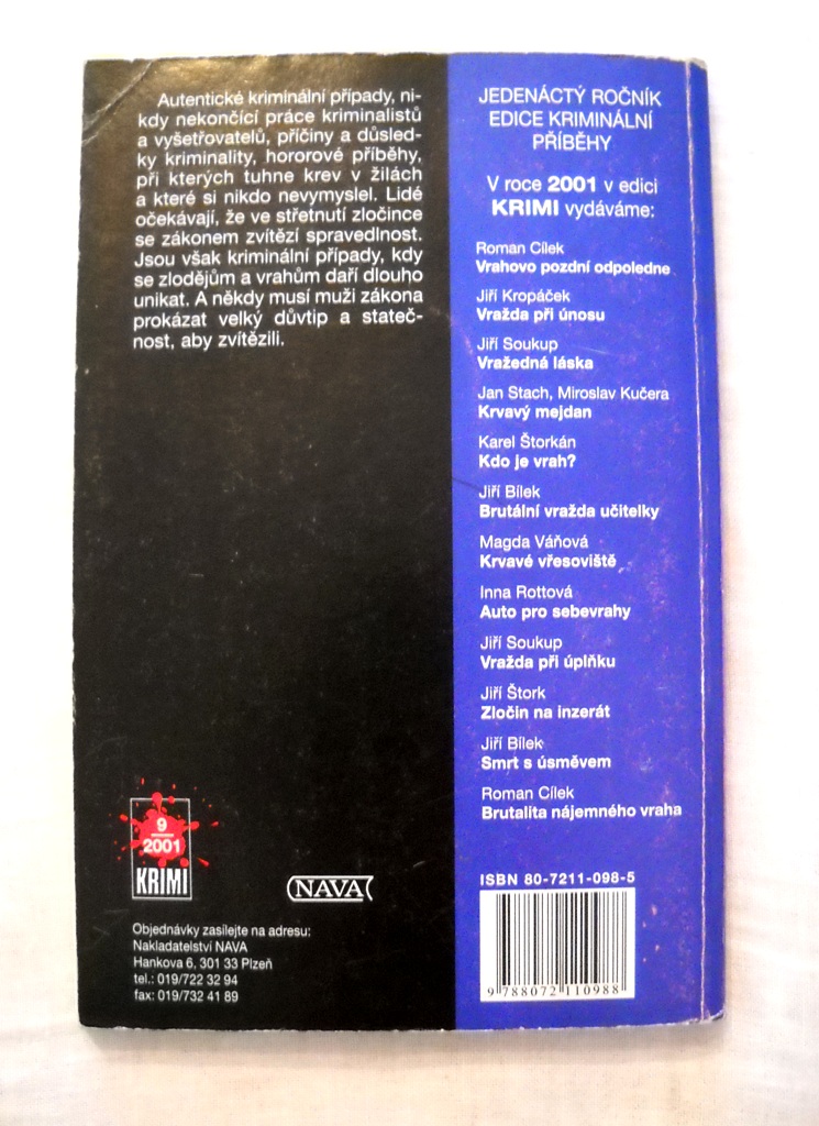 Jiří Soukup - Vražda při úplňku - Nava 2001