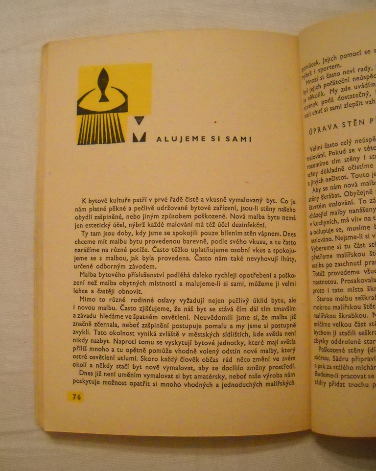 Jiří Trnka, Jiří Houdek - Natíráme - malujeme - dd 1961