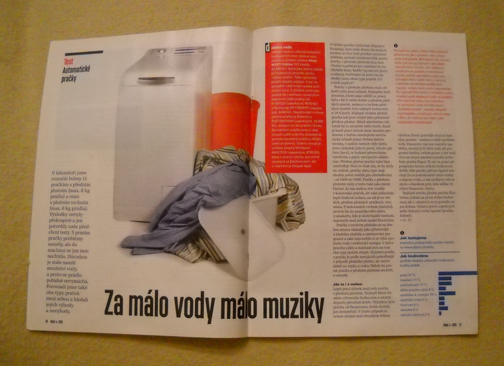 Časopis d Test - číslo 4 rok 2013