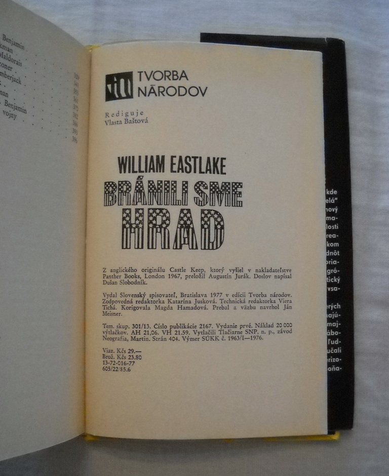 William Eastlake - Bránili sme hrad - 1977
