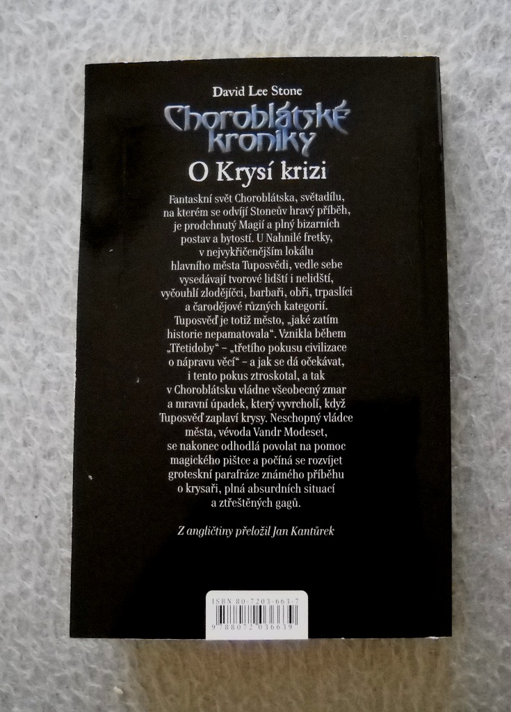 David Lee Stone - Choroblátské kroniky - O Krysí krizi - 2005