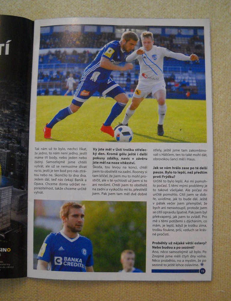 SK Sigma Olomouc Bulletin 14 - 2017 - 29. kolo FC Baník Ostrava