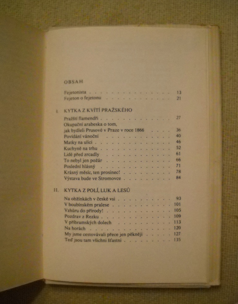 Kytka za kloboukem Jana Nerudy - ČS 1977