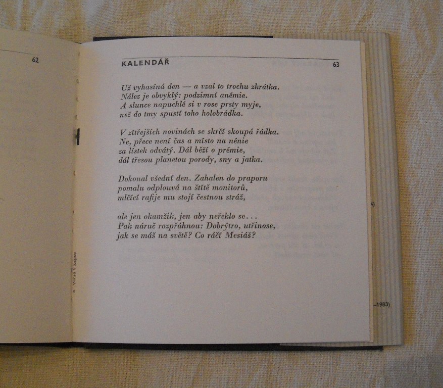 Miroslav Florian - Verše do kapsy - 1984