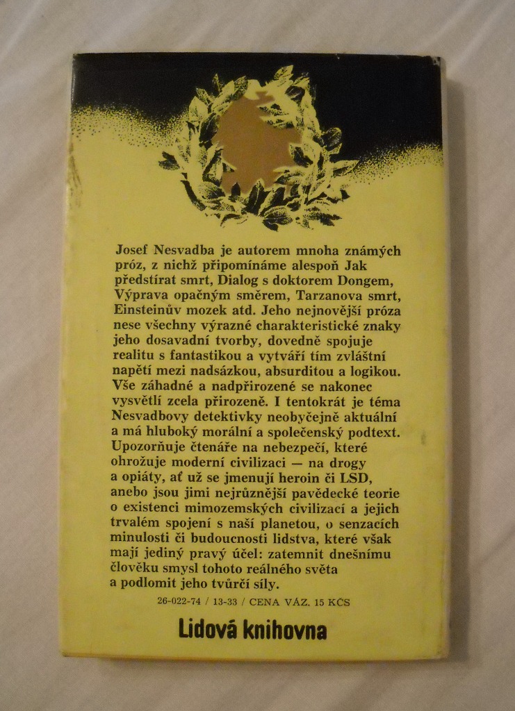 Josef Nesvadba - Bludy Erika N. - LN 1974