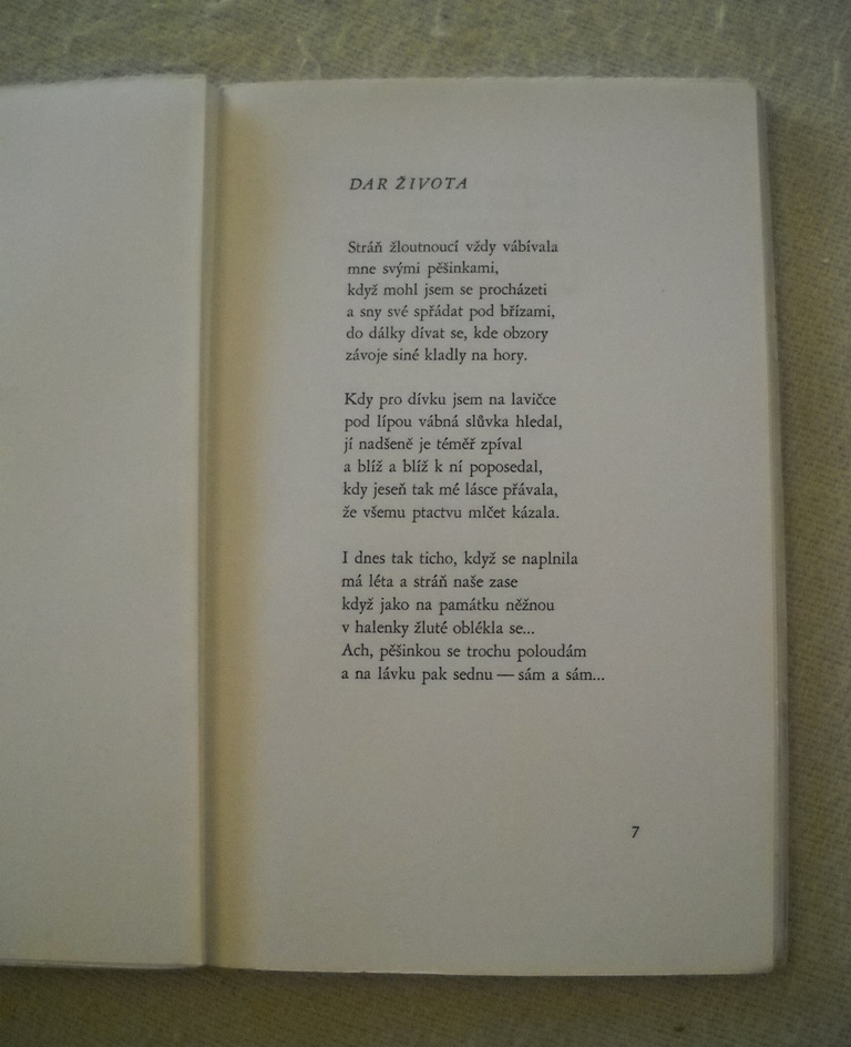 F.X. Svoboda - Toulání po žloutnoucí stráni - 1943