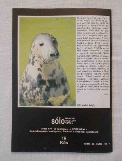 Komiks Třetí pusa od princezny - KPP 1990
