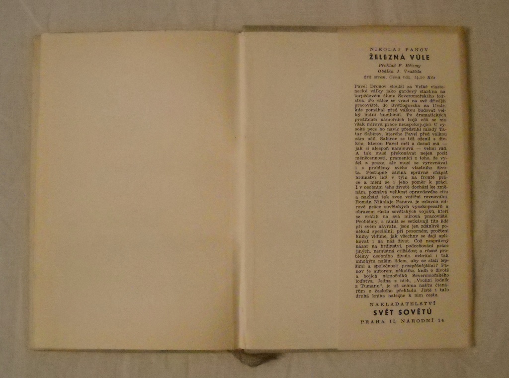 Fjodor Gladkov - Přísaha Zápisky frézaře Nikolaje Šaronova - 1955