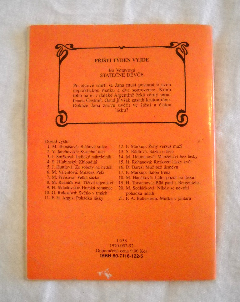 Katuše Přibylová - Vzpoura v ráji - IŽ 1992