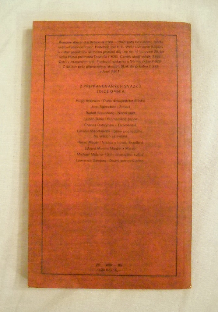 A. Běljajev - Poslední Atlantiďan / Hlava profesora Dowella - 1985