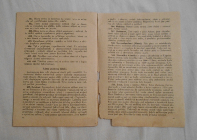 Katalog pro Anatomickou výstavu Františka Švarce - 1943