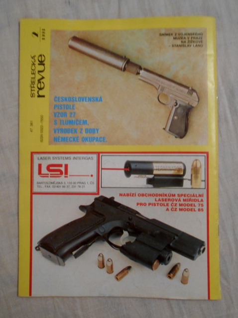 Časopis Střelecká revue rok 1993 číslo 2