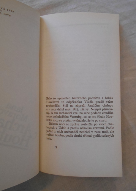 Jana Moravcová - Archanděl Houbeles - 1979