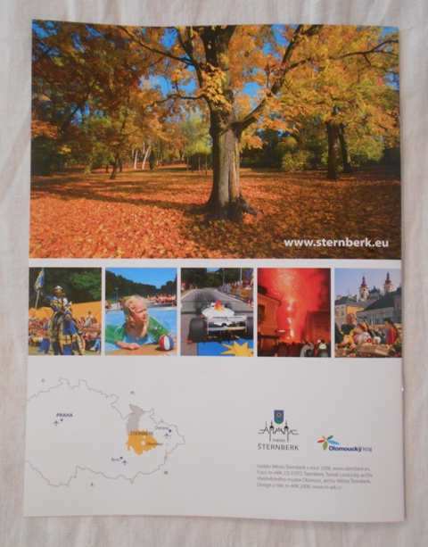 Šternberk - propagační brožura - 2008