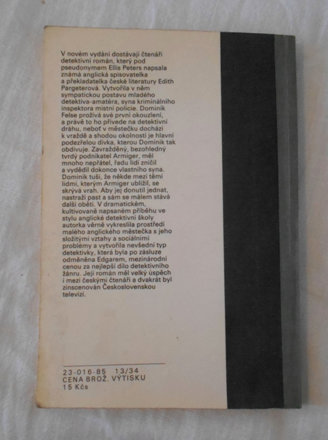 Ellis Petersová - Smrt a Blažená paní - Mf 1985
