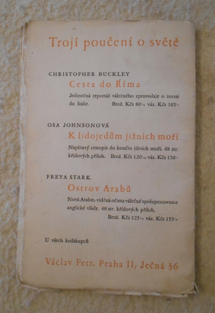 George Greenfield - Příběh pouště - 1948