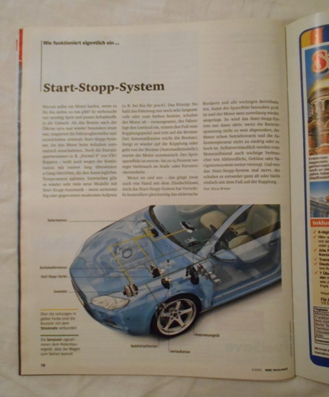 Časopis ADAC Motorwelt rok 2010 - číslo 6 Juni