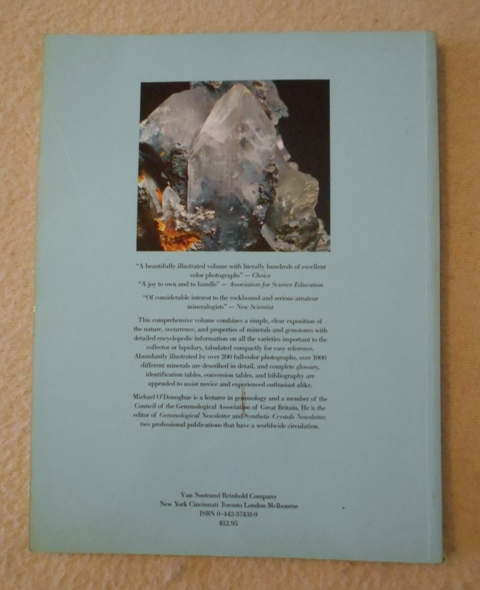 Minerals & Gemstones - dictionary - 1982
