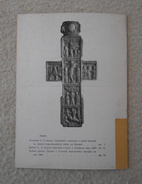 Časopis Zprávy Vlastivědného ústavu v Olomouci 125 - 1965