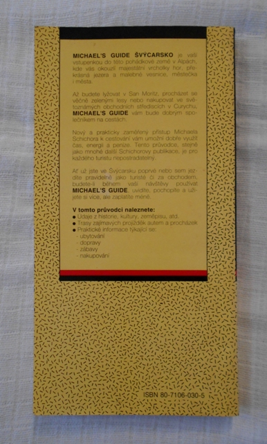 Švýcarsko - Michael´s Guide - 1992