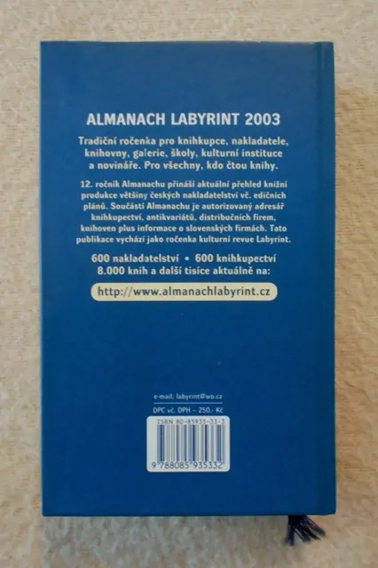 Almanach Labyrint 2003 - Ročenka Revue Labyrint