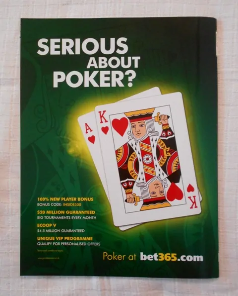Časopis InsidePoker Magazin November 2009 - anglicky