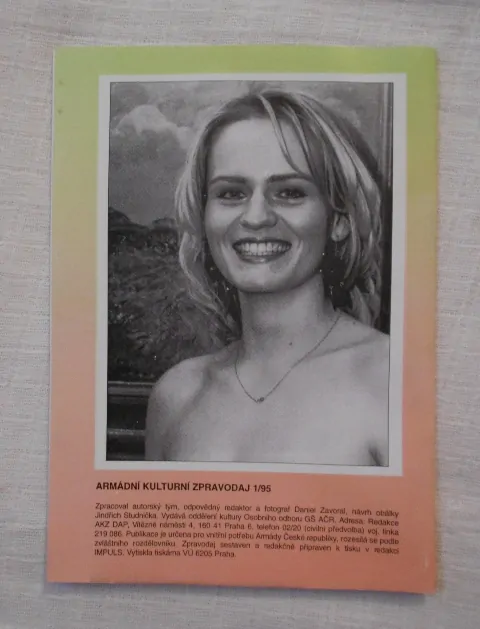 Časopis Armádní kulturní zpravodaj číslo 1 rok 1995