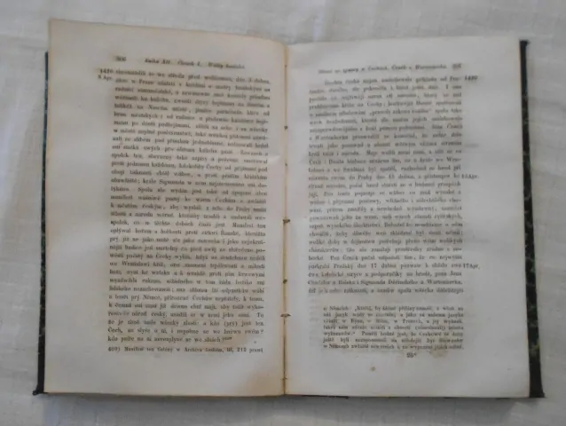 František Palacký - Dějiny národu Českého w Čechách a w Morawě dílu III. částka I. - Praha 1850