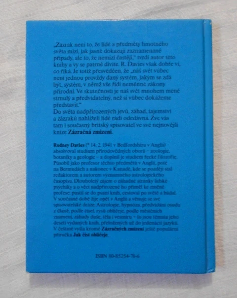 Rodney Davies - Zázračná zmizení - 1996