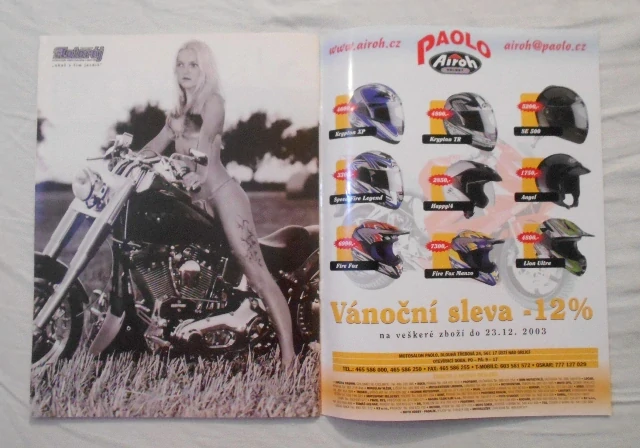 Časopis Motoráj rok 2003 číslo 11 listopad