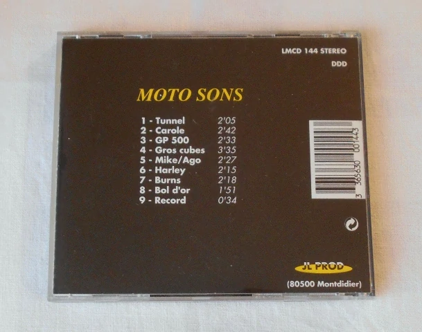 CD Moto Sons - Le Pied Dans les Oreilles - Francie