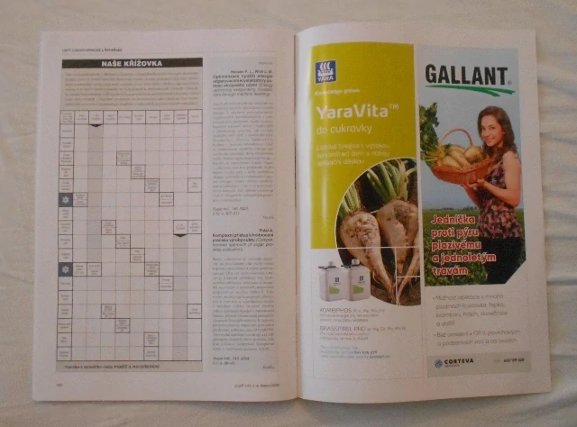 Časopis Listy cukrovarnické a řepařské číslo 4 ročník 2025