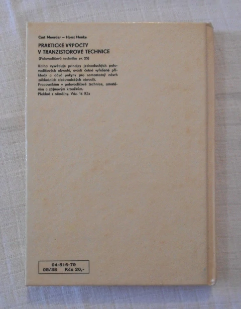 Dioda, tranzistor a tyristor názorně Programovaný kurs - 1979