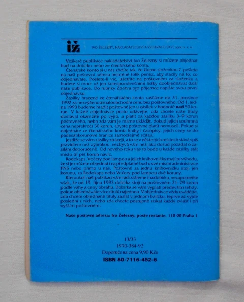 Jaromíra Rybková-Hüttlová - Lidé a lidičky - IŽ 1992