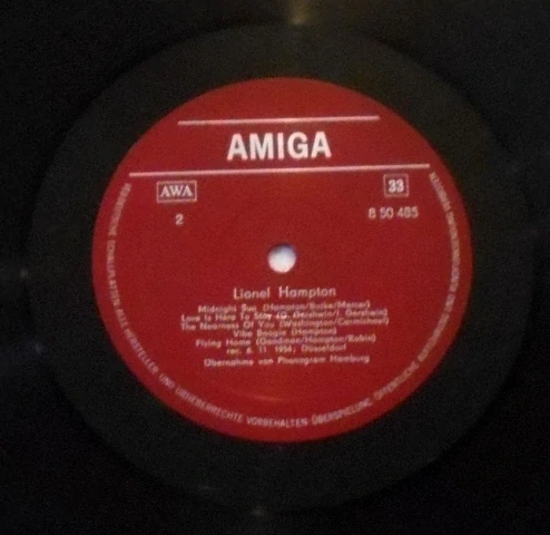 LP vinyl - Lionel Hampton - DDR 1976
