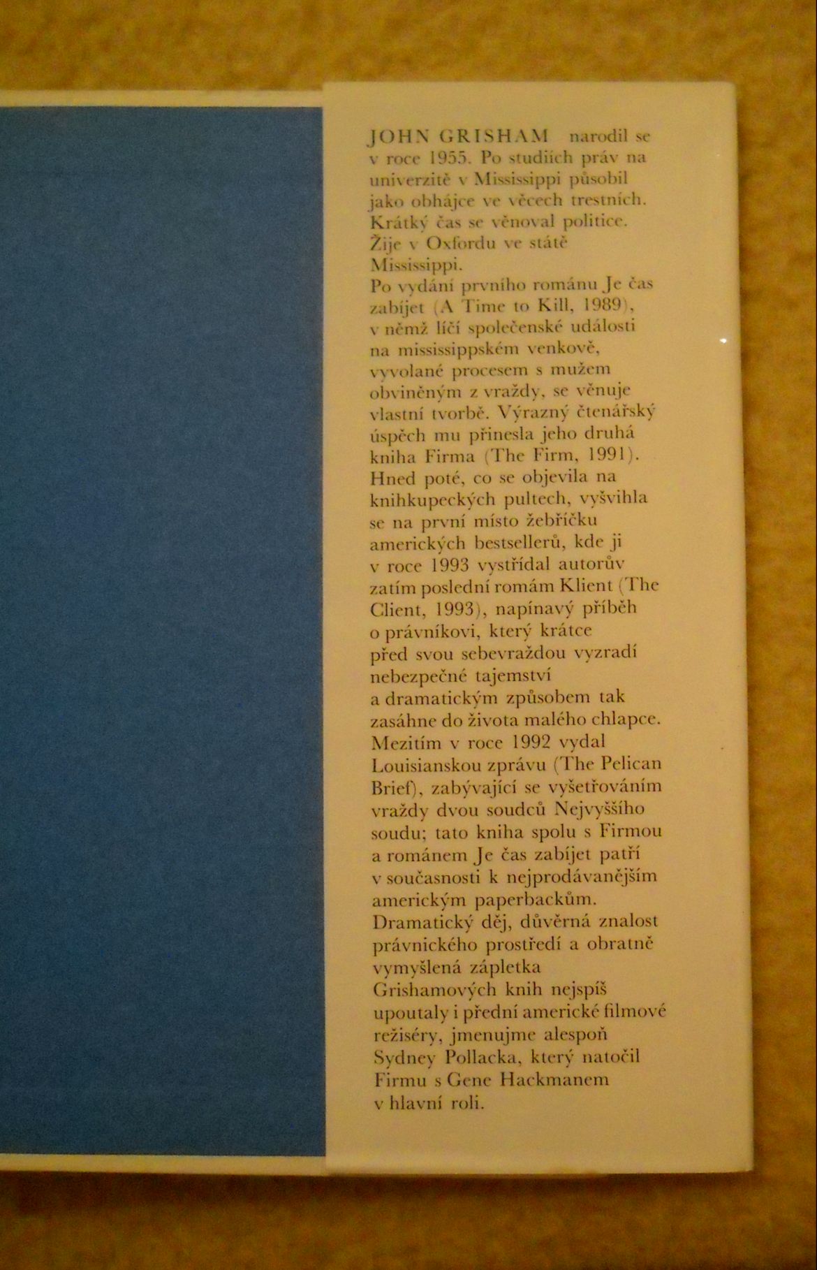 John Grisham - Firma - KK Praha 1993