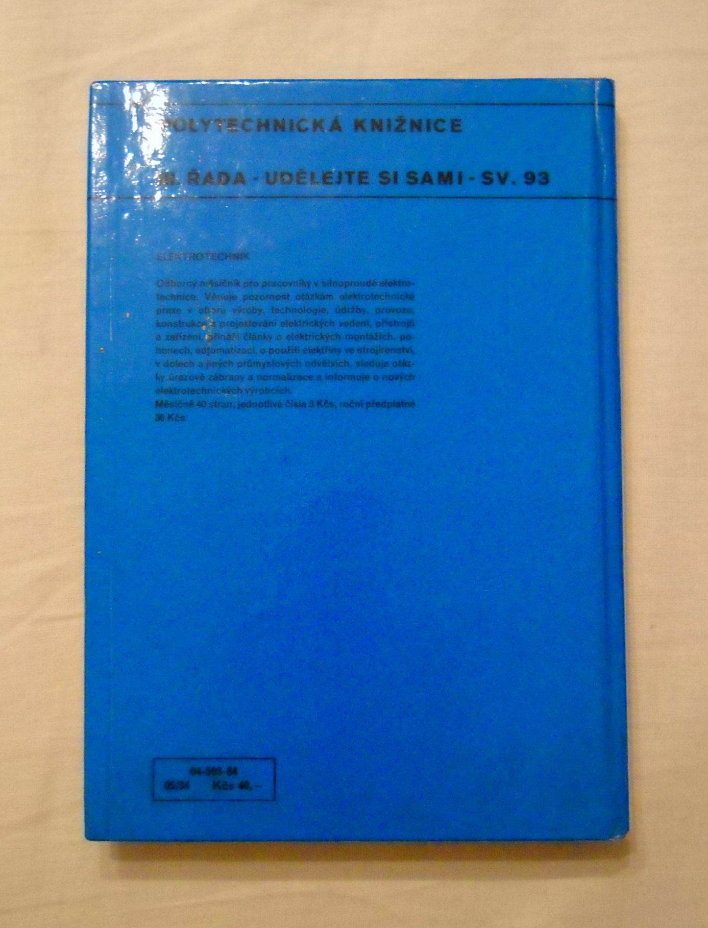 Ing. Karel Krček - Akvaristická elektrotechnika - SNTL 1984