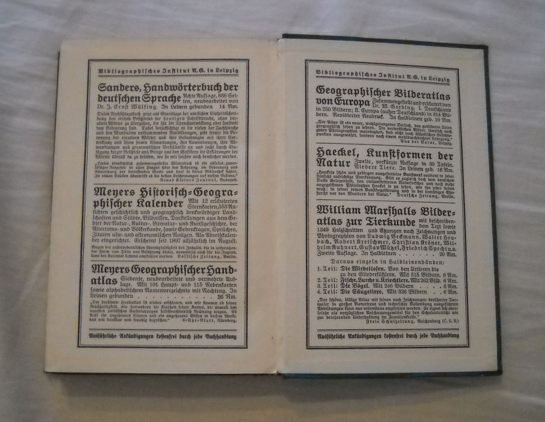 Duden Kontrola pravopisu německého jazyka - 1926