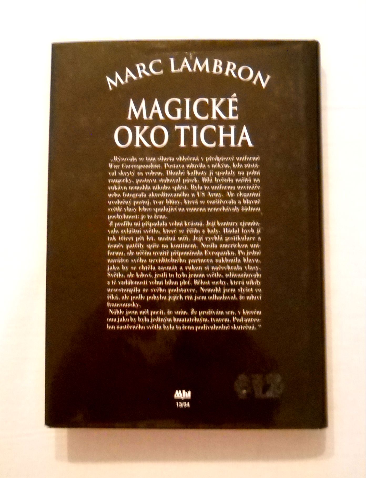 Marc Lambron - Magické oko ticha - 1994