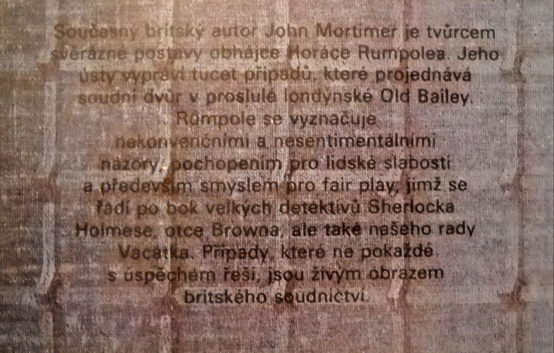 John Mortimer - Příběhy obhájce Rumpolea - Svoboda 1990