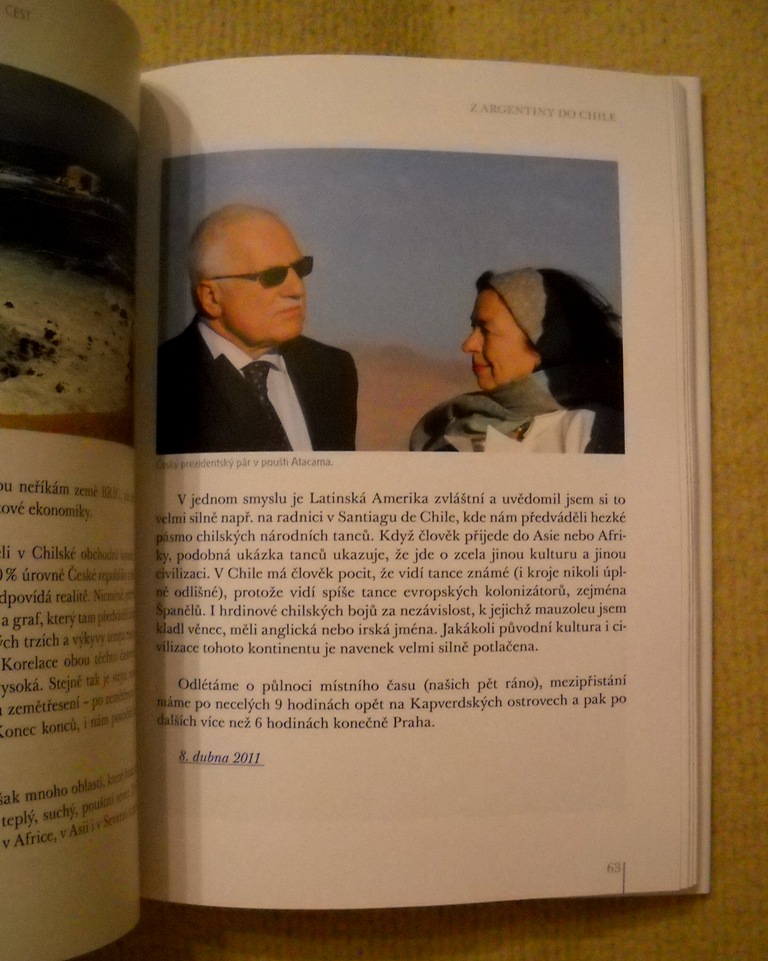 Václav Klaus - Zápisky z nových cest - 2012