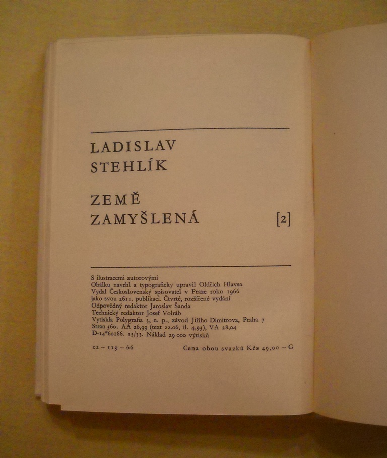 Ladislav Stehlík - Země zamyšlená díl 2 - 1966