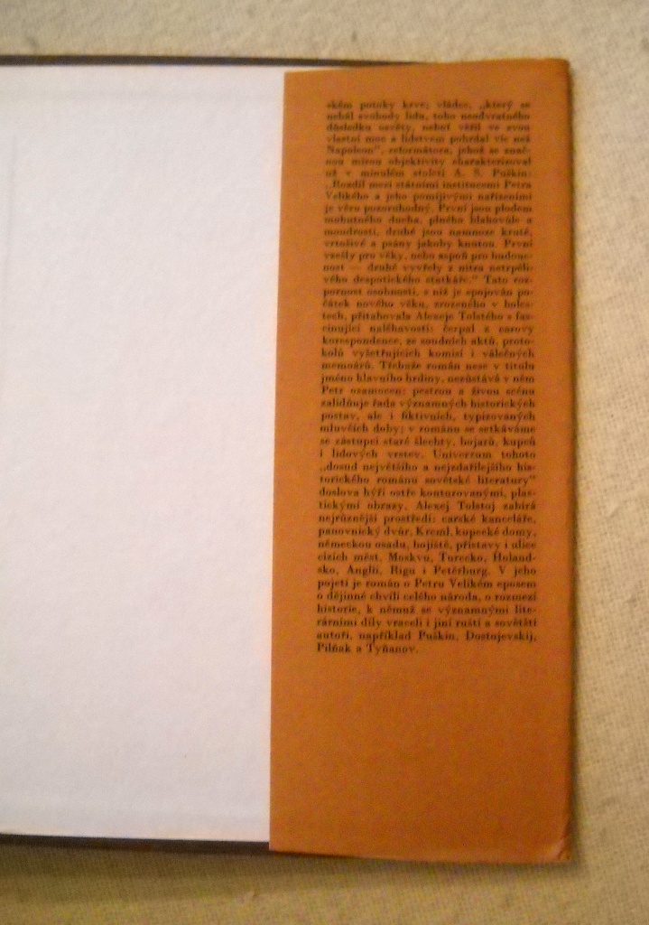 Alexej Tolstoj - Petr Veliký svazek I. - Odeon 1982