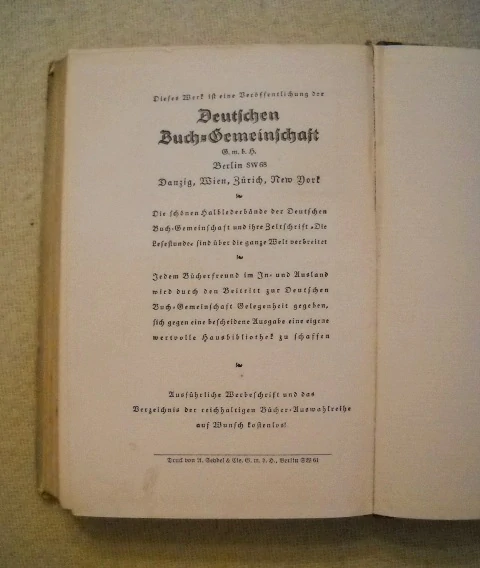 Horst Wolfram Geisler - Der Liebe Augustin - Berlín 1937