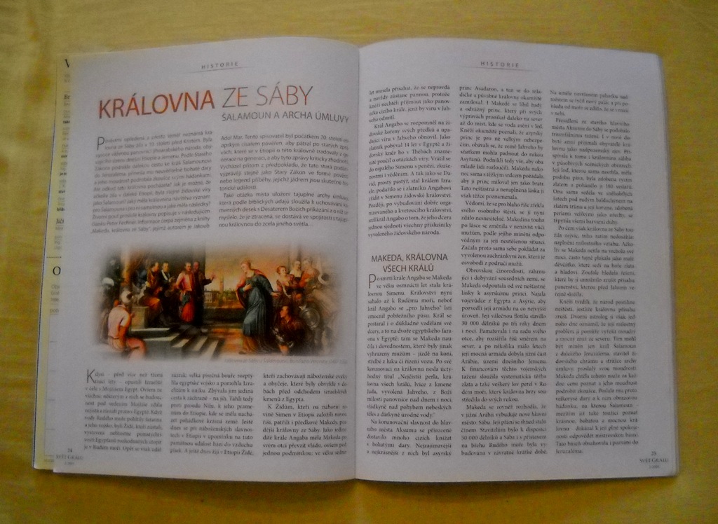 Časopis Svět Grálu rok 2005 číslo 2 - leden-březen