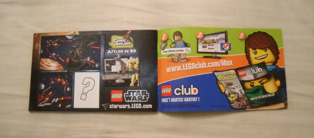 Lego Star Wars 9496 návod - Lego 2012 / JEN NÁVOD /