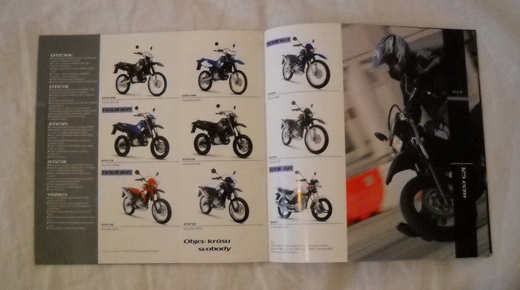 Katalog YAMAHA Motocykly 2005